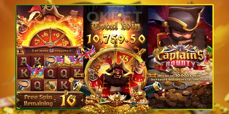 Captain's bounty tại Mana88: truy tìm kho báu dưới đại dương